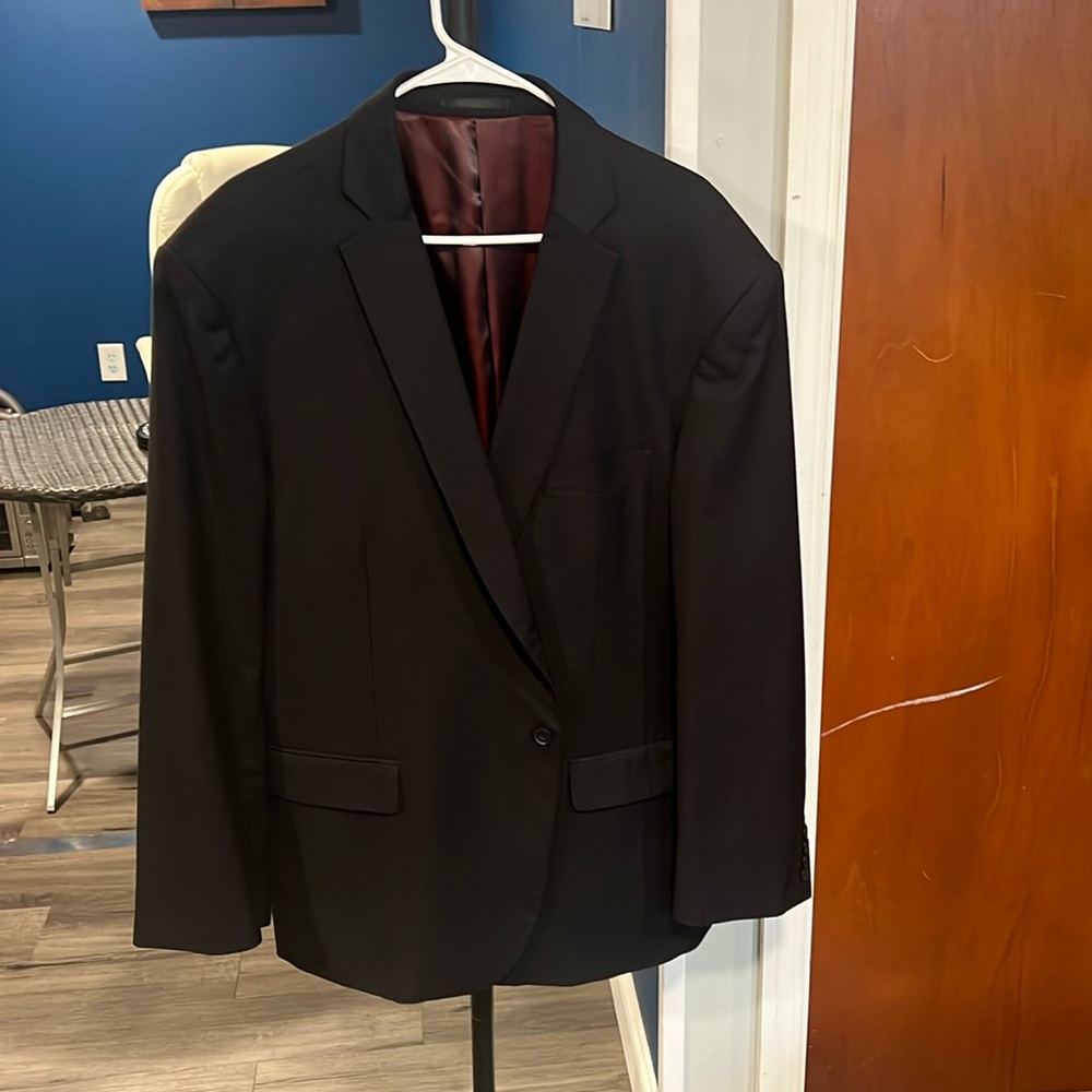 Mens Black Suit Jacket - 50R